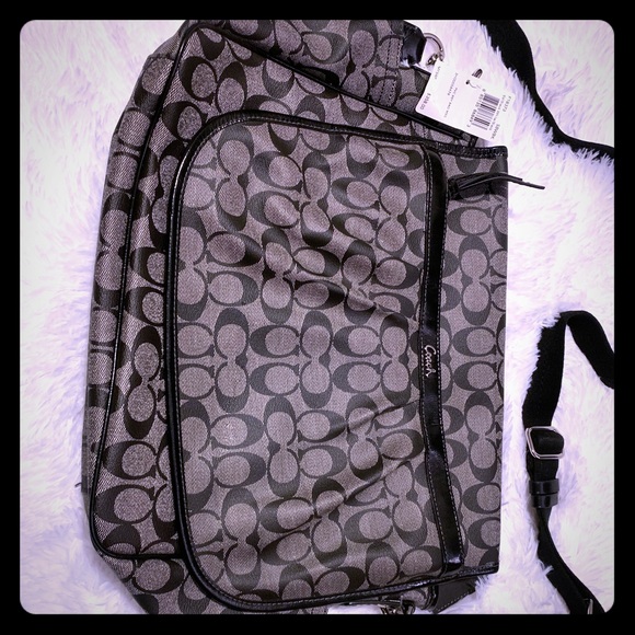 Coach PVC Messenger Bag - Picture 1 of 8